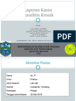 Laporan Kasus - Tonsilitis