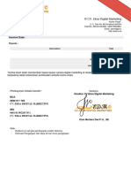 Invoice CV. Eksa Digital Marketing