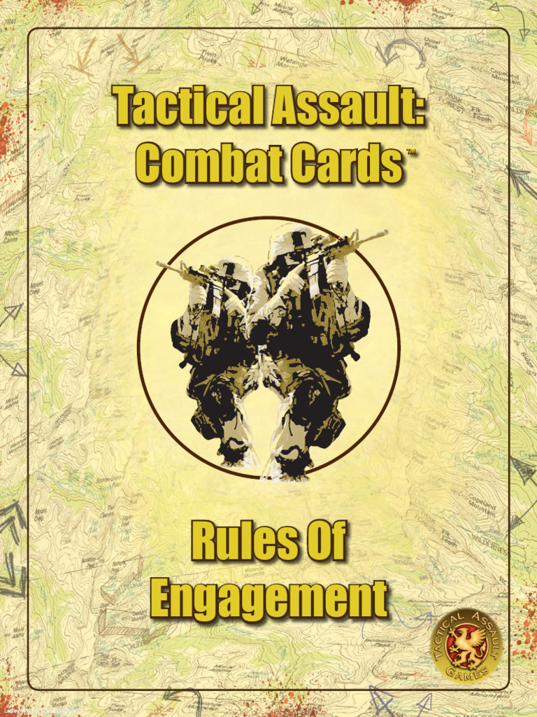 Tactical Assault Combat Cards Core Rules PDF Anti Tank Warfare Tanks