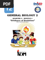 Grade-12 General-Biology2 Q3 Module 4 Evidences of Evolution.-For-Printing