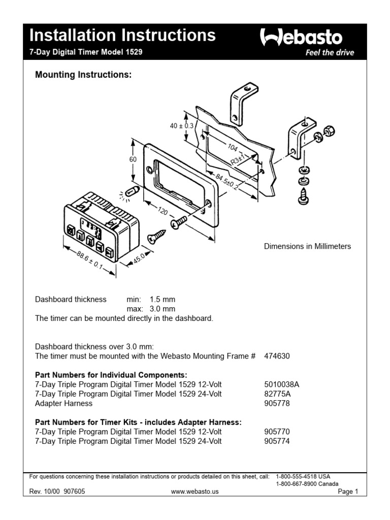 Timer Installation for Vehicles | PDF | School Bus | Manufactured Goods