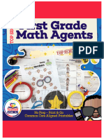 First Grade Math Agents Common Core Aligned Math Printand Go
