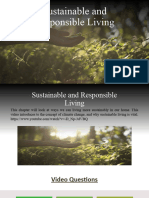 Sustainable and Responsible Living JC