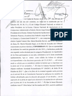 Acta Junta Electoral Balotaje Argentina