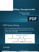 W6 PemrogramanWeb PHP Dynamic Page
