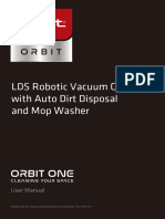 LDS Robotic Vacuum Cleaner With Auto Dirt