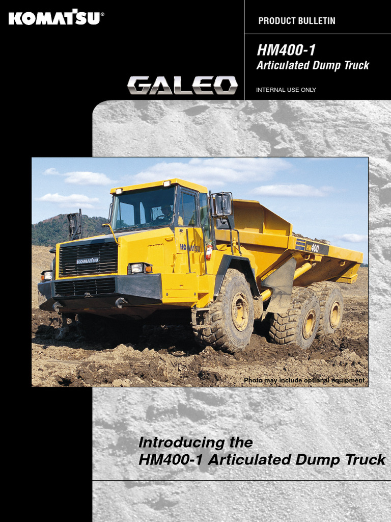 Komatsu HM400-1 Articulated Dump Truck | PDF