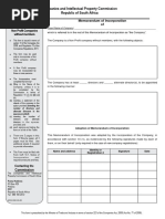 Notice of Incorporation Form CoR 14.1 | PDF | Nonprofit Organization ...