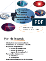 Détecteur Des Éruptions Volcaniques: Transmission Des Données Par Laser