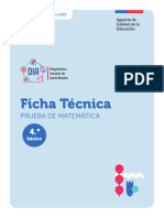 Ficha Tecnica Matematica Cierre 2023 4 Basico