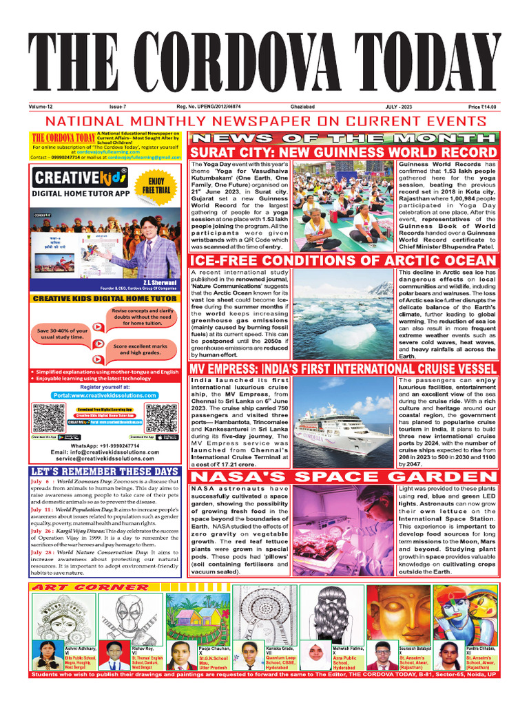 Cordova Today July Issue 2023 PDF