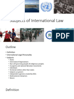 LECT 3 - Subjects of International Law - HHD 2022