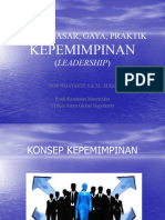 Materi 2 - Dasar, Gaya Dan Praktik Kepemimpinan