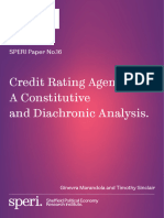 SPERI Paper No.16 Credit Rating Agencies