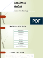 Multi - Functional Ardunio Robot