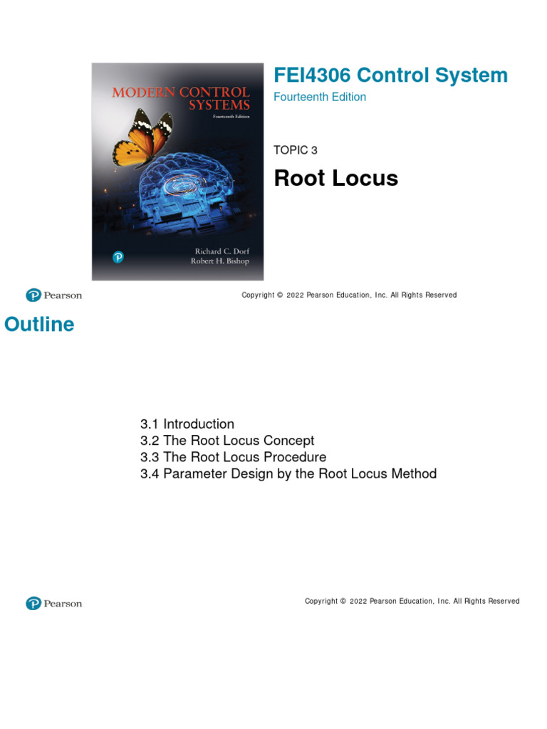 Topic 3 Root Locus-Editingv2 | PDF | Teaching Methods & Materials