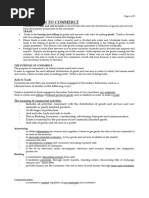 Commerce Notes PDF | PDF | Retail | Sales