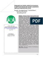 Peningkatan Kemampuan Siswa Menulis Bahasa Inggris Dengan Metode Problem Based Learning Di Sekolah Menengah Atas