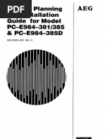 Modicon PLC 984-38X System, Planning, Installation