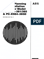 Modicon PLC 984-38X System, Planning, Installation