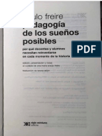 Freire Paulo - Pedagogia de Los Sueños