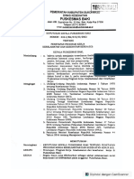 Ditetapkan petugas yang bertanggung jawab terhadap K3 dan program K3 (SK PROGRAM K3)