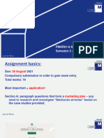 Milpark PMAR01-6 - Assignment Overview S2 - 2021