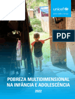 Unicef - Pobreza Multidimensional Na Infancia e Adolescencia - 2022