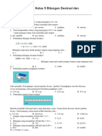 Matematika Bilangan Bulat Bilangan Desimal