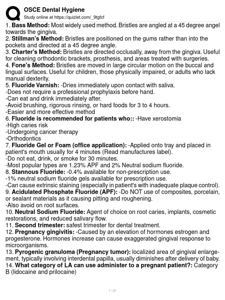 quizlet hygienist computer 2 PDF