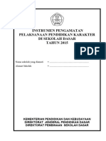 Instrumen Pengamatan Lapangan Pendikar