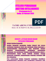 MATERI WEEK 2 MARKETING INTELLIGENCE