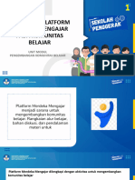 Dukungan PMM Pada Komunitas Belajar