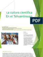 La Cultura Científica INCA