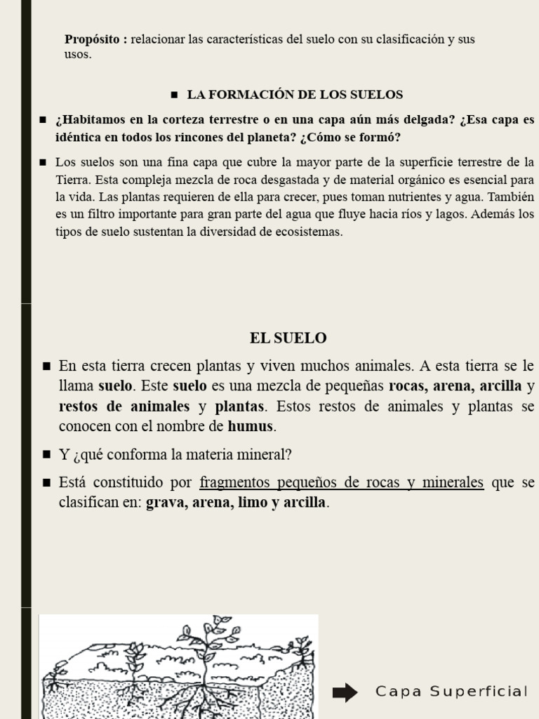 El Suelo y Aire | PDF | Suelo | Roca (geología)