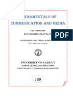 Fundamentals of Communication by Rohit