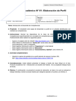 PA N°01 - Elaboración de Perfil