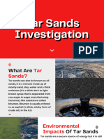 Tar Sands Investigation