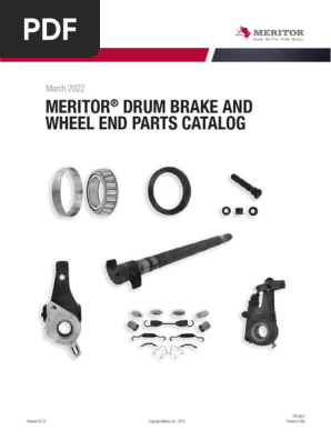 Meritor Genuine WHEEL END - TRAILER SEAL