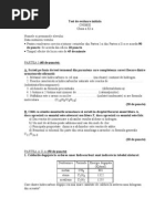 Download Test de Evaluare Initiala Clasa a 11-A by Xi Shi SN68238250 doc pdf