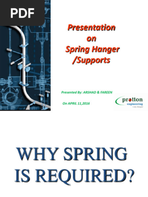 Presentation on SPRING HANGER