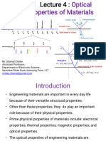 Optical Properties of Materils