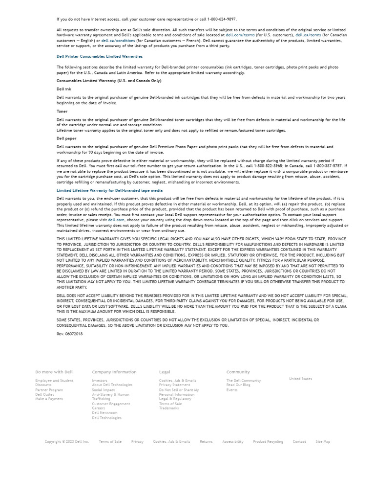 Limited Hardware Warranty PDF