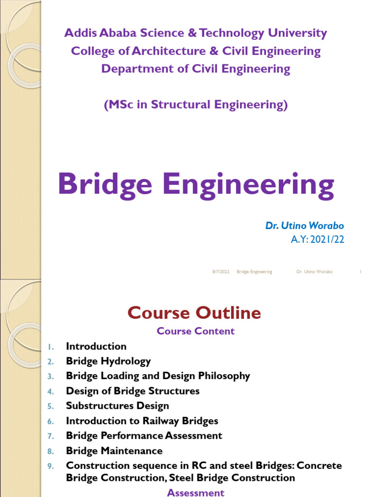 Bridge CH 1 | PDF