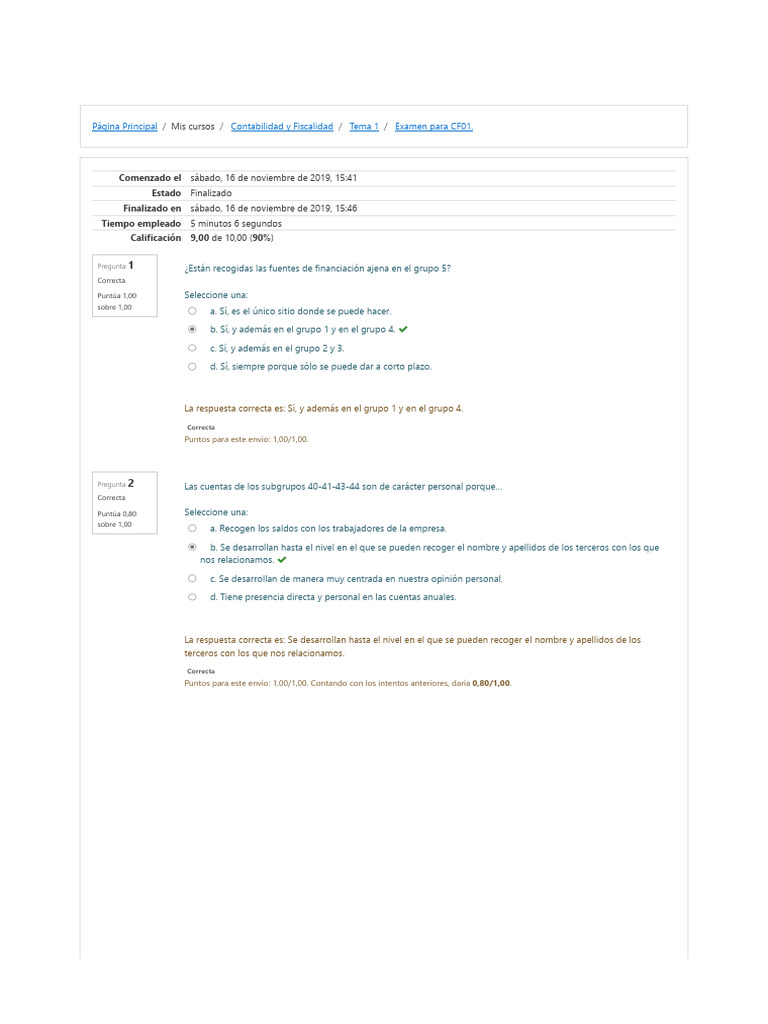 Examen 2 CF | PDF | Crecimiento personal y profesional | Finanzas y dinero