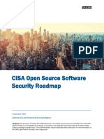 CISA Open Source Software Security Roadmap 1694602251