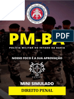 Mini Simulado PMBA - Direito Penal 01 - HD CURSOS