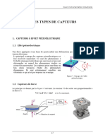 Chapitre 2 Cours Instrumentation Industrielle Les Types Des Capteurs