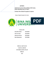 P5 - PERPAJAKAN LANJUTAN - Artikel Tentang PPN Atar Industri Rekaman - Tugas Kelompok 3