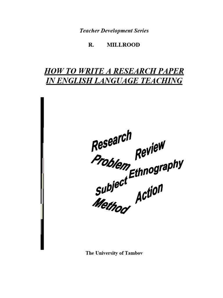 Writing Research Papers in English Teaching | PDF